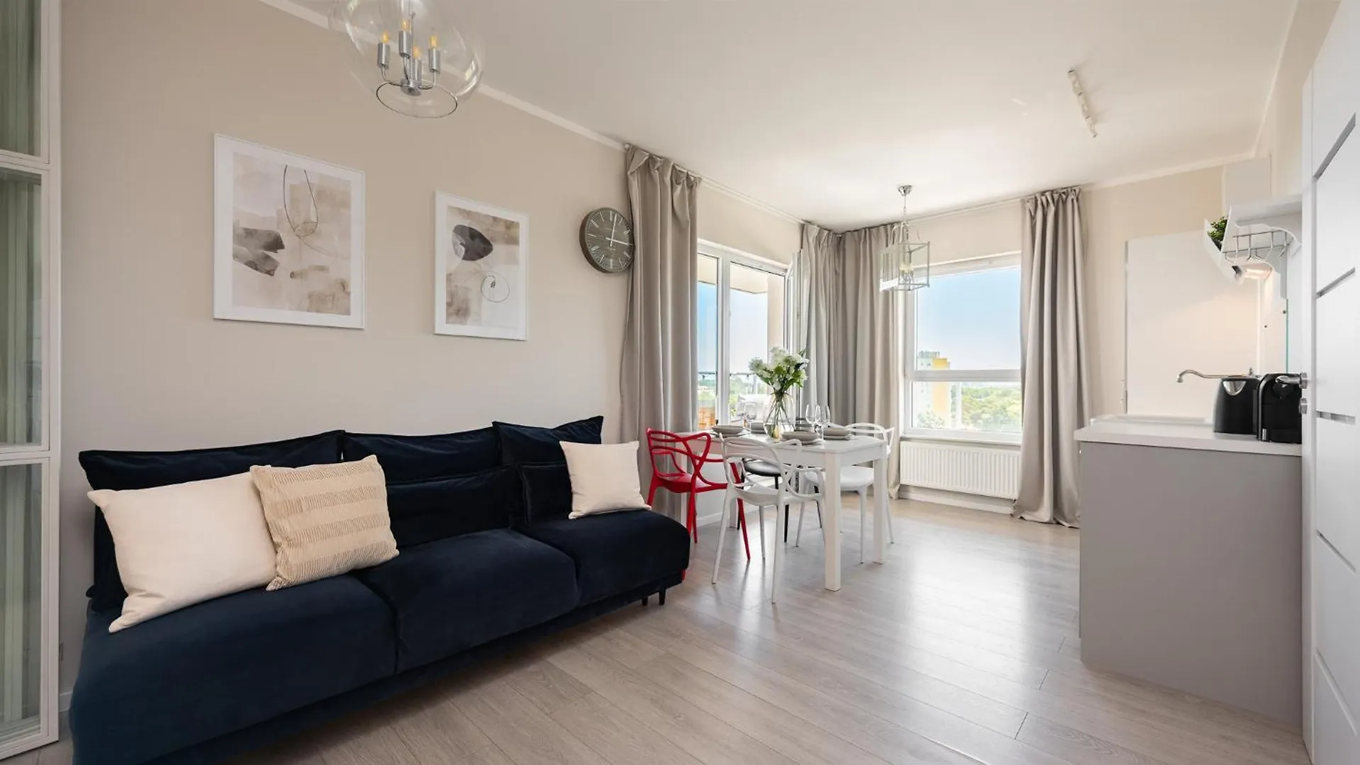 Seaside Apartments Baltica Tower With Gym, Sauna & Parking Gdaňsk