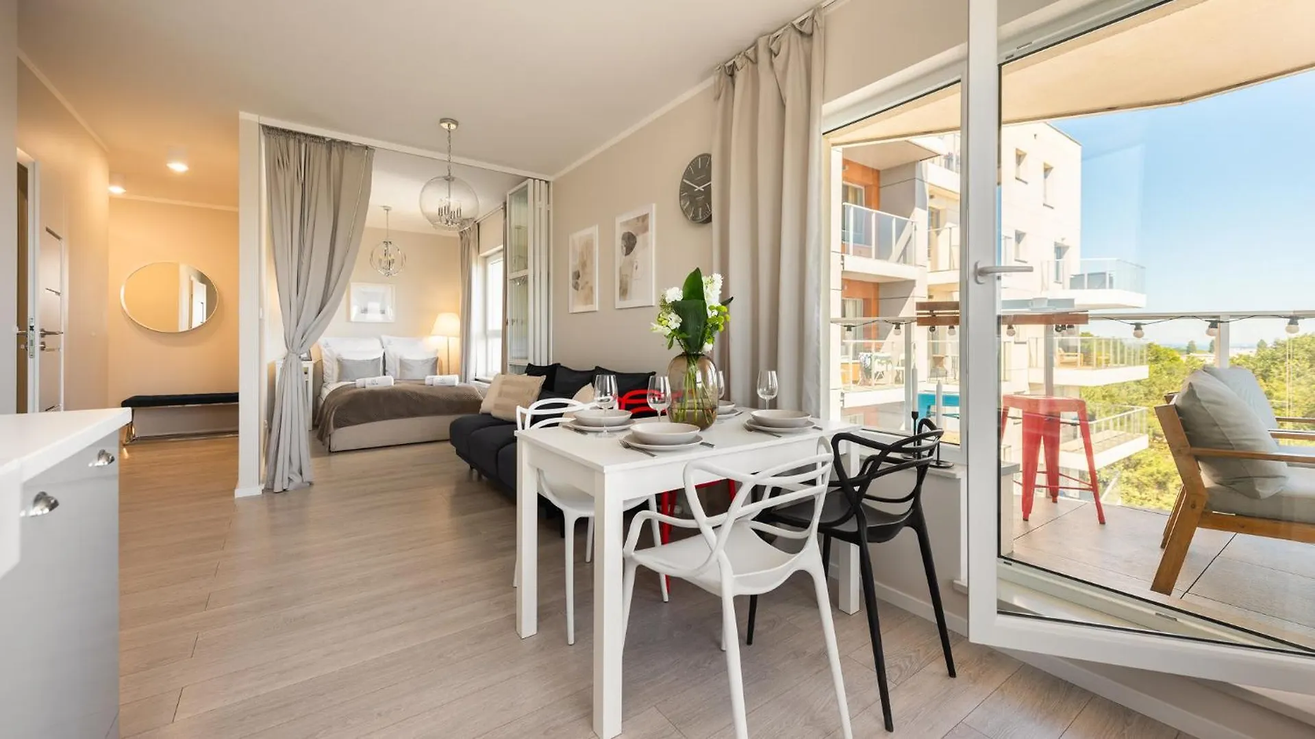 Seaside Apartments Baltica Tower With Gym, Sauna & Parking Gdaňsk