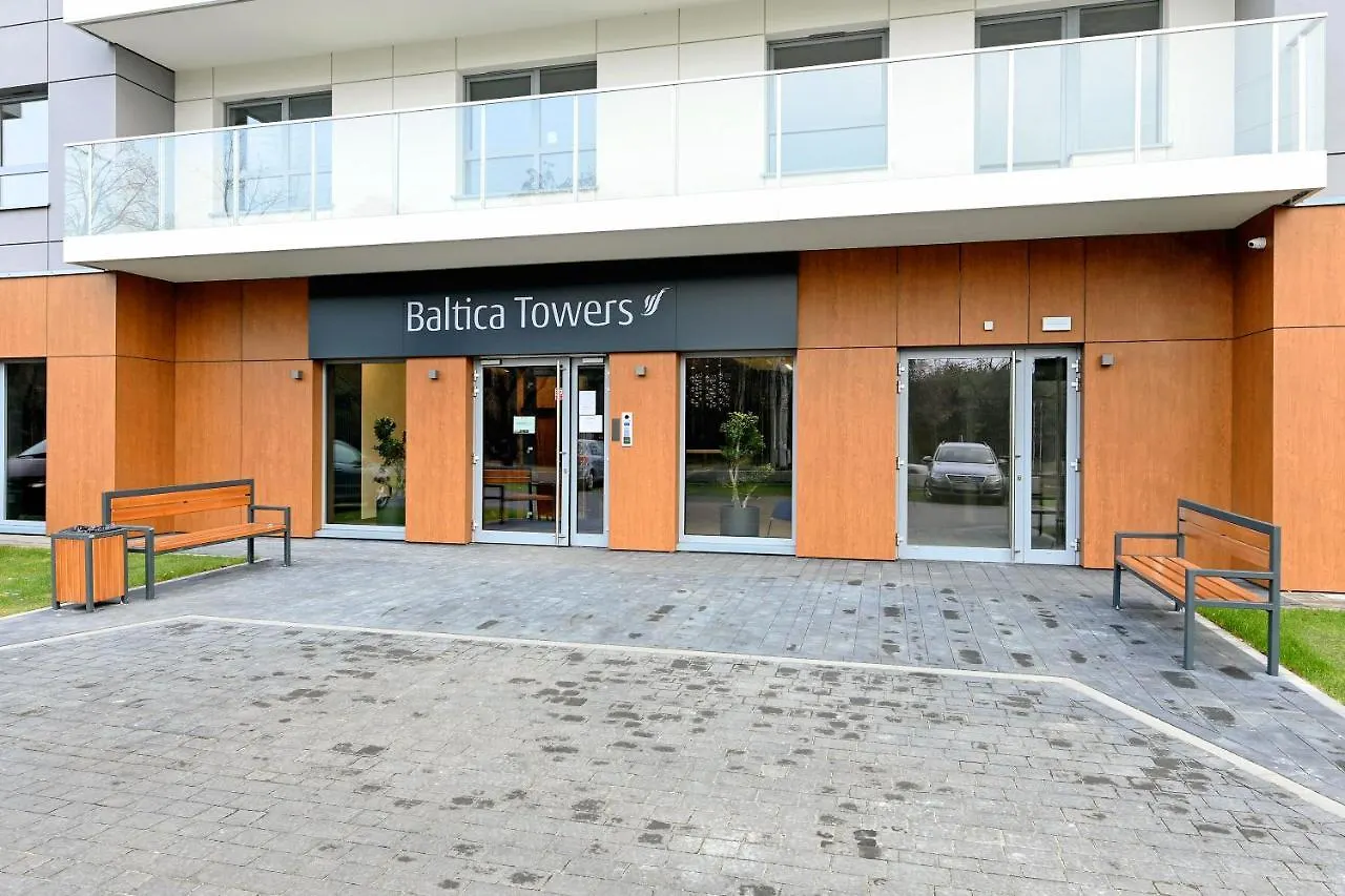 Seaside Apartments Baltica Tower With Gym, Sauna & Parking Gdansk